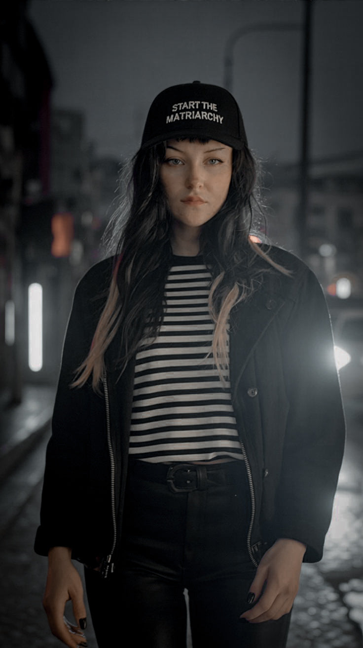 Start the Matriarchy Distressed Cap