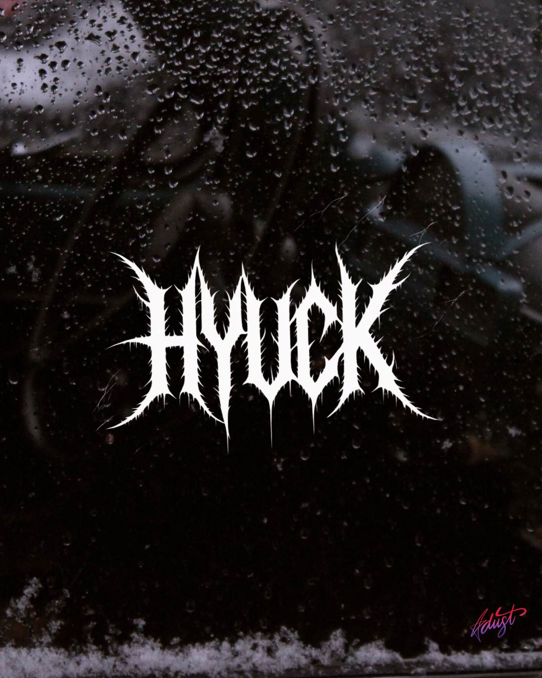 Hyuck Car Vinyl Decal Sticker