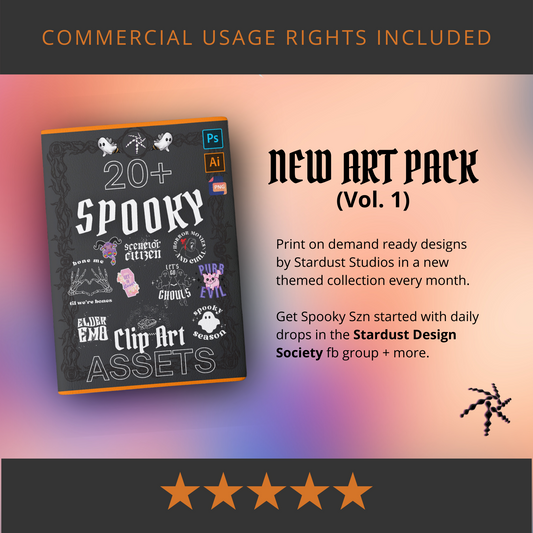 Unleash Your Inner Ghost: A Guide to Using the Spooky Print on Demand Art Pack for Ready to Upload Design Templates