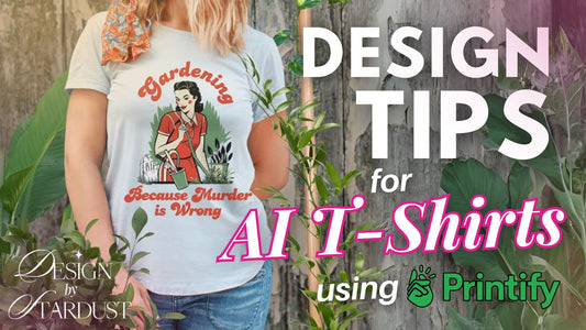 How to Design Awesome T-Shirts Using AI : ChatGPT, Ideogram, Canva, & Printify