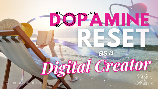 Dopamine Reset as a Digital Artist with a Social Media Addiction
