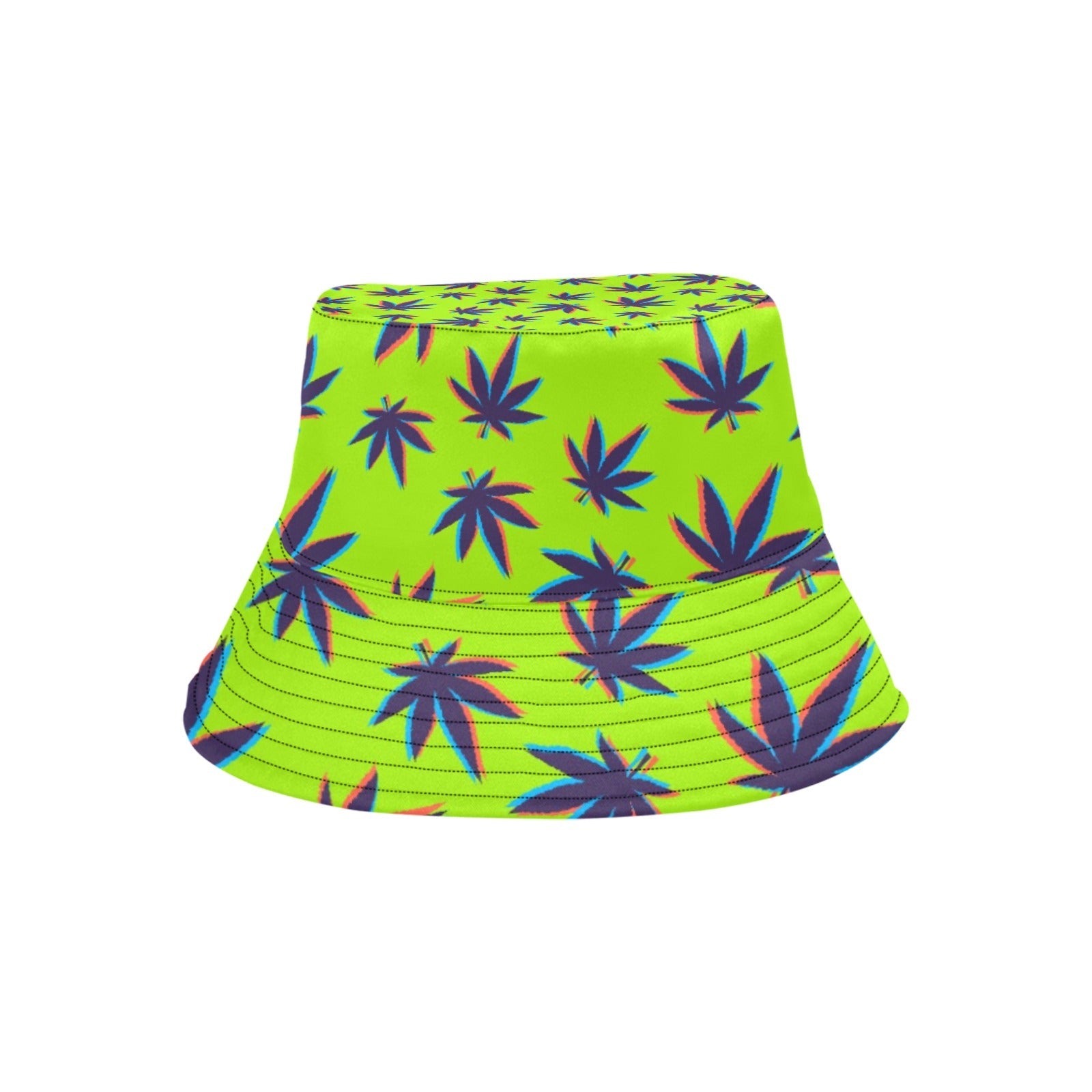 Weed Leaf 420 Unisex Summer Bucket Hat