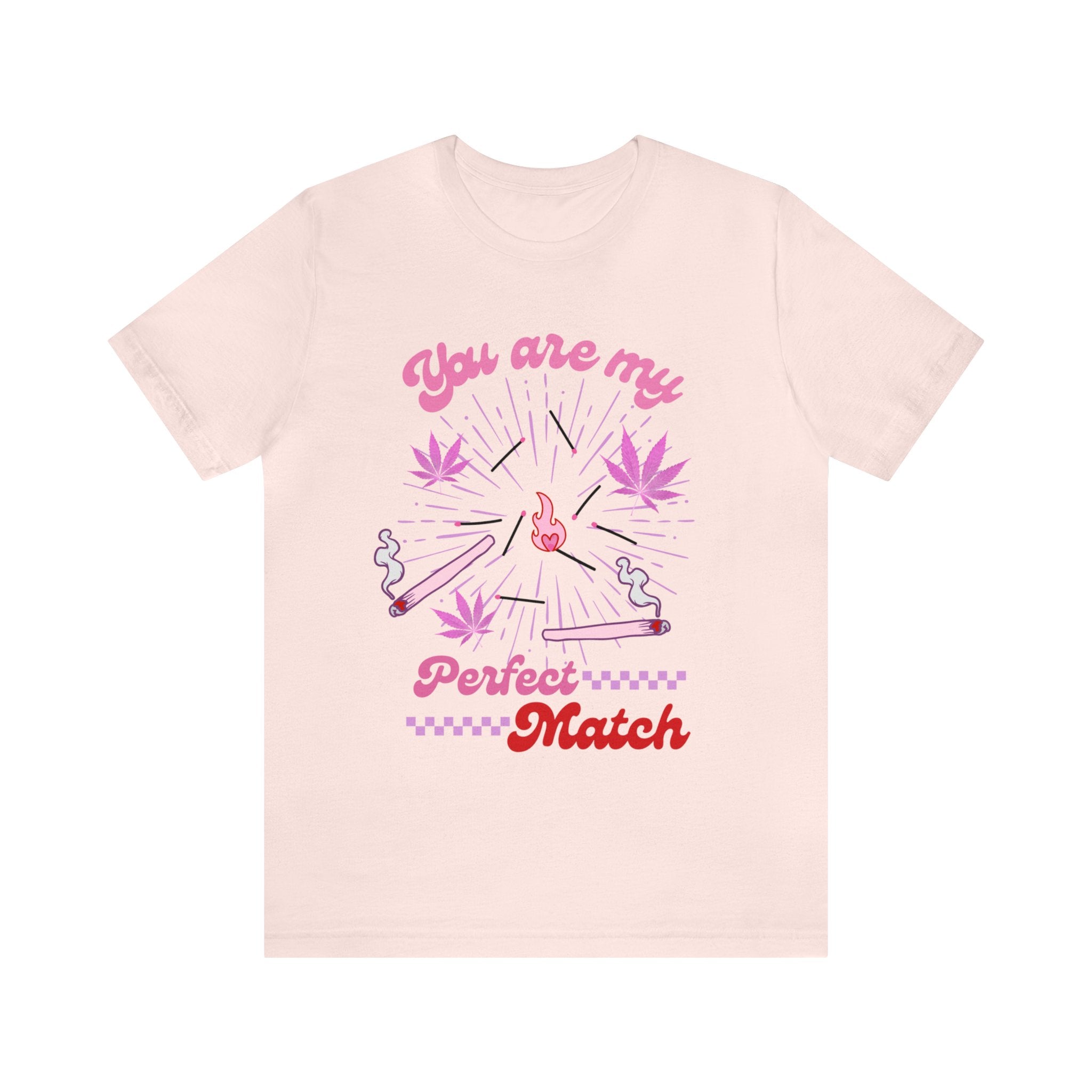 You Are My Perfect Match Soft Pink