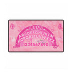 Pink Ouija Board Desk Mat 23.6" × 13.8"