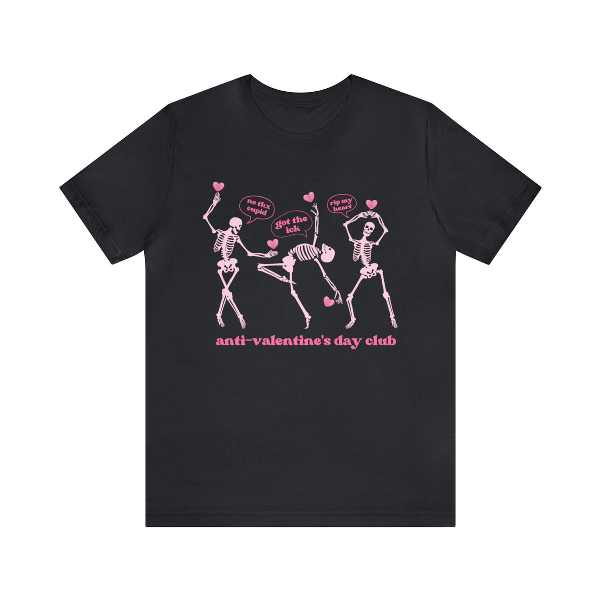 Anti-Valentine's Day Club Vintage Black