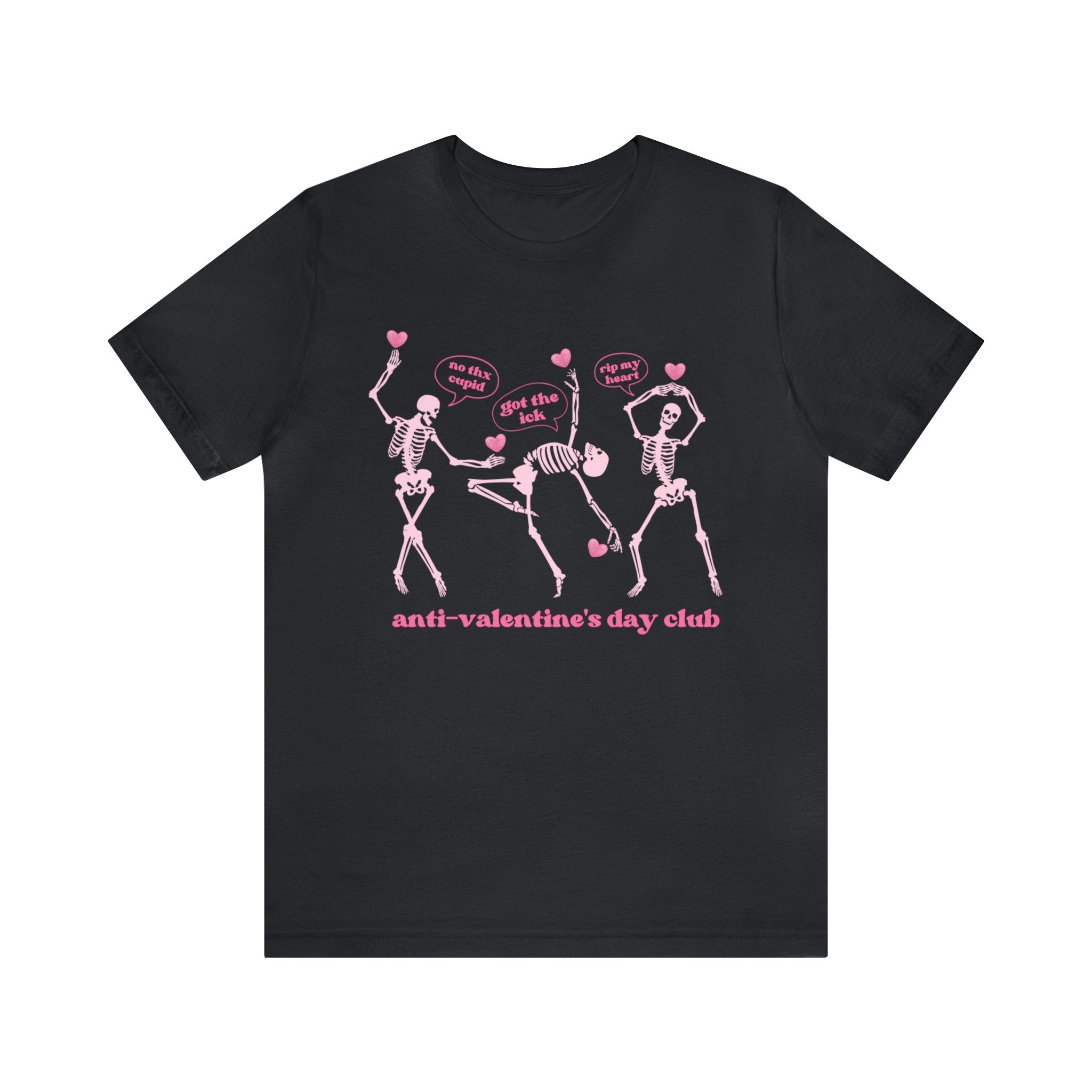 Anti-Valentine's Day Club Vintage Black