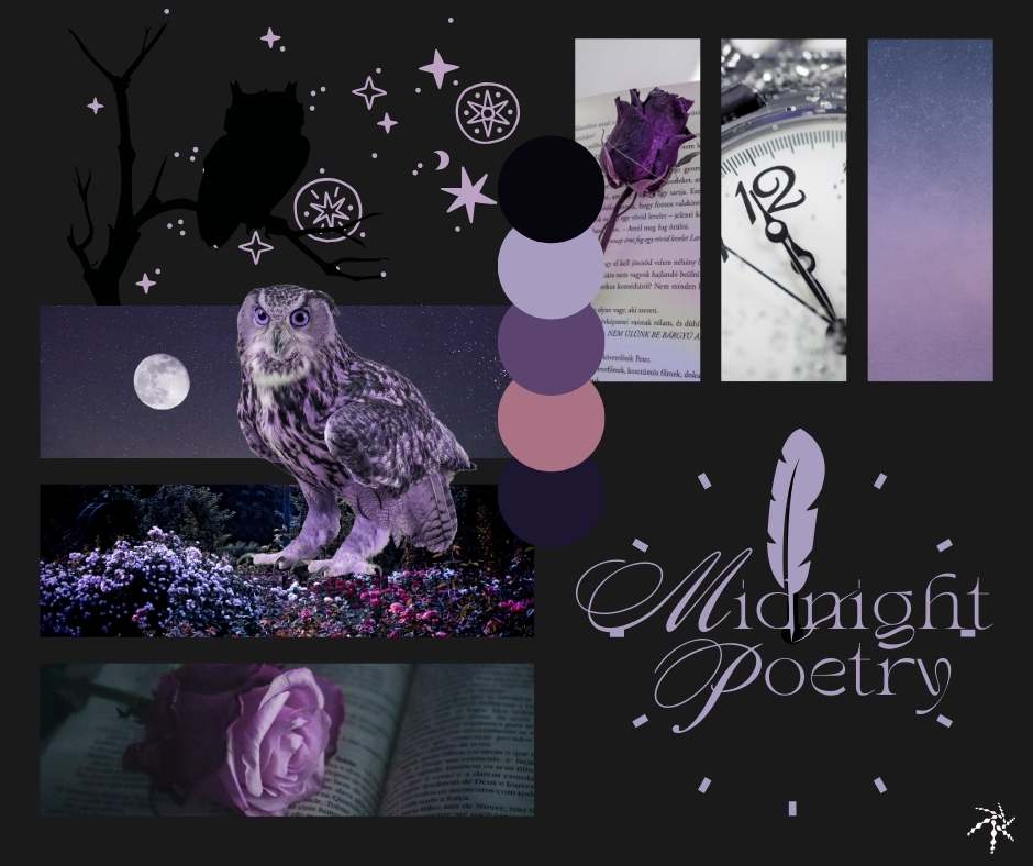 Midnight Poetry Logo Template