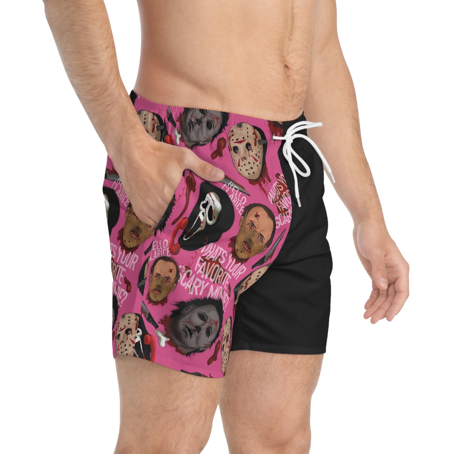 Horror Fan Beach Swim Trunks