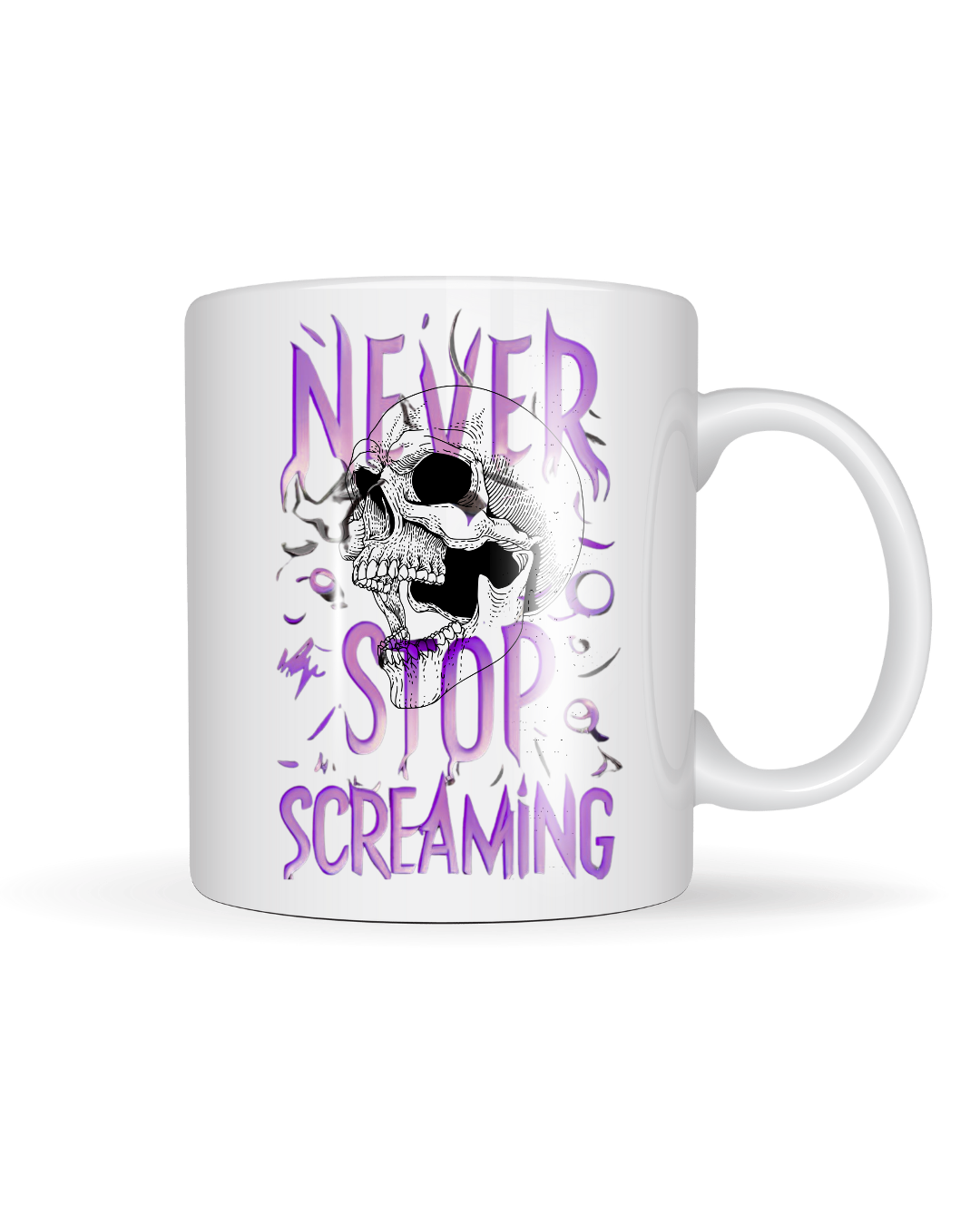 Never Stop Screaming Mug