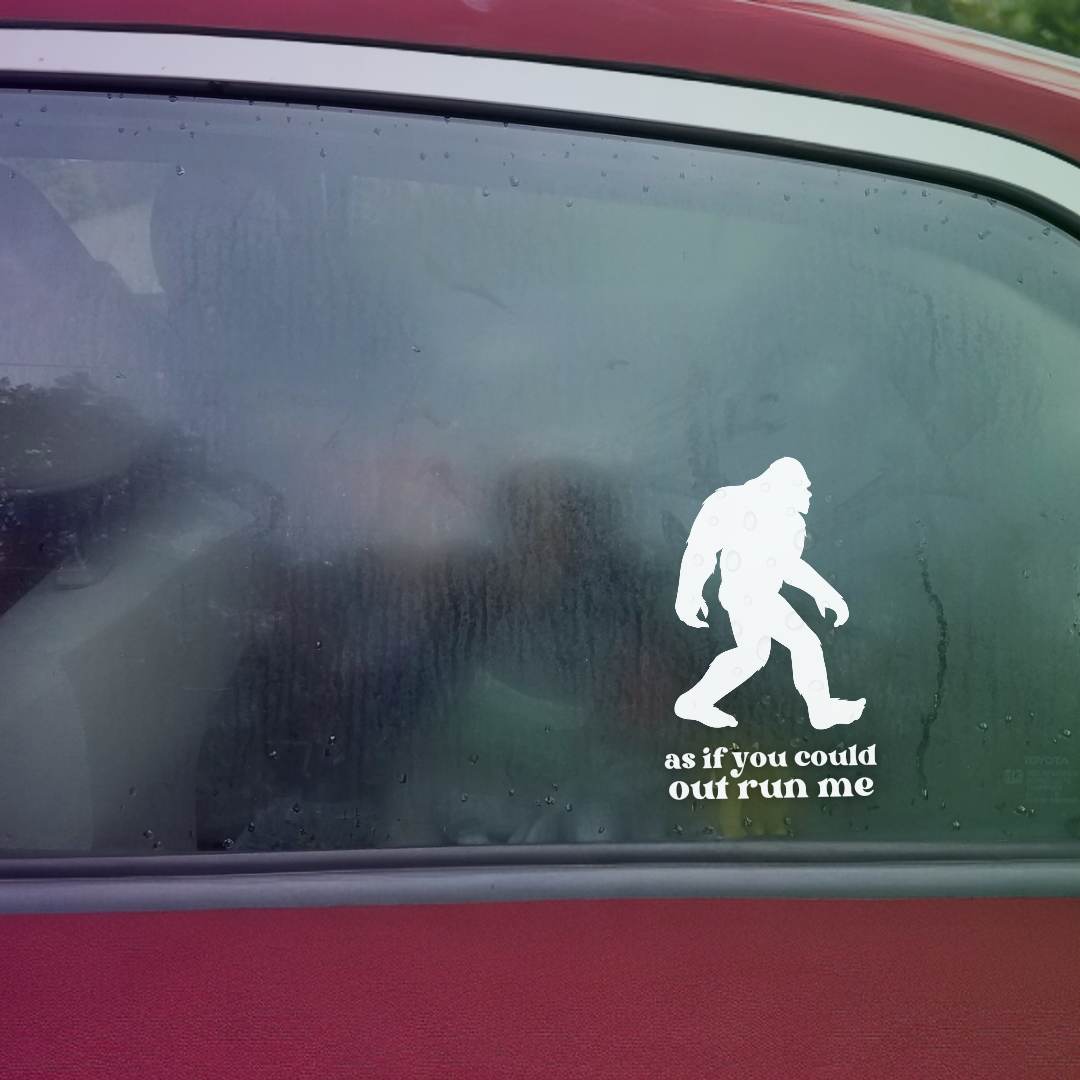 Twilight Bigfoot Sticker