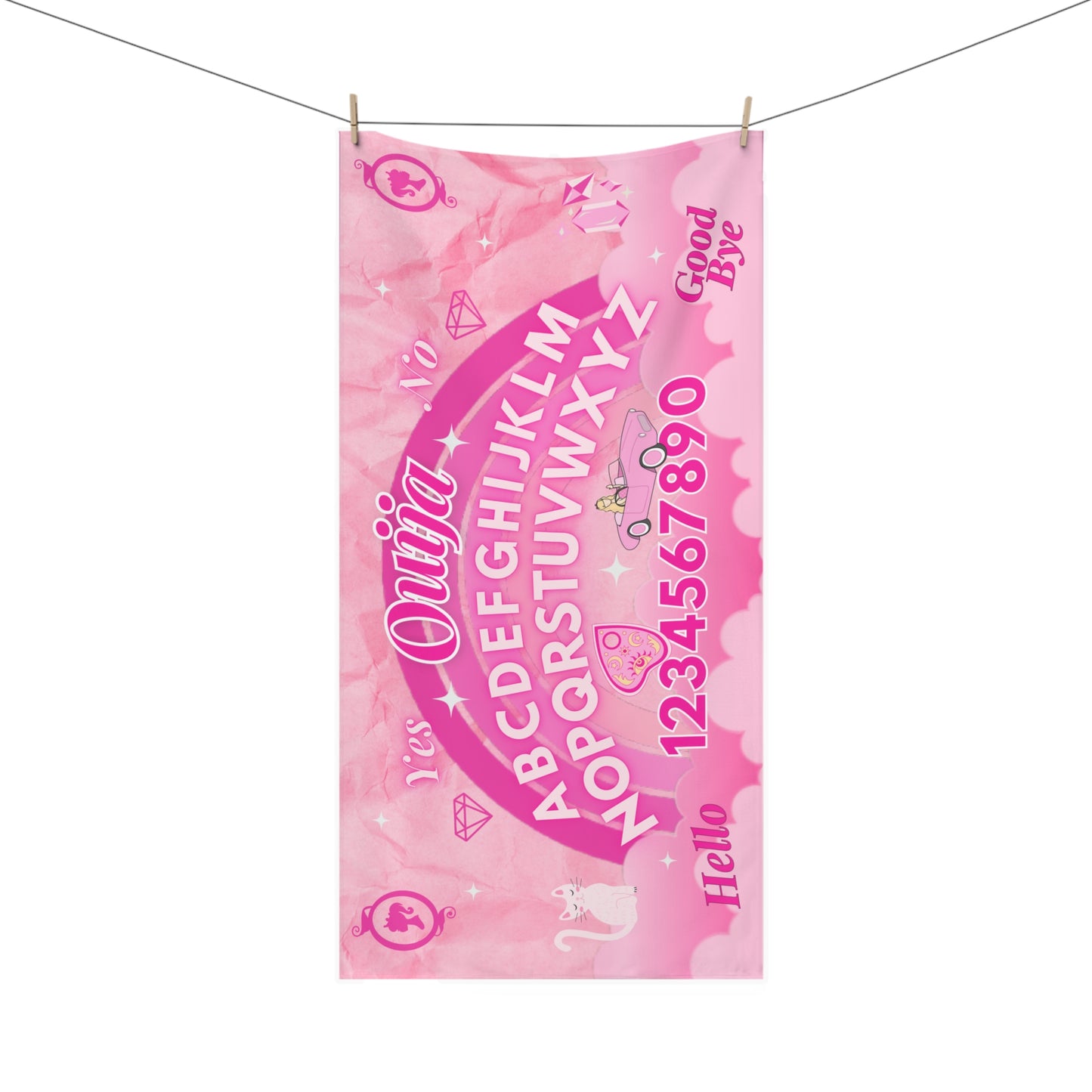 Barbie Ouija Beach Towel