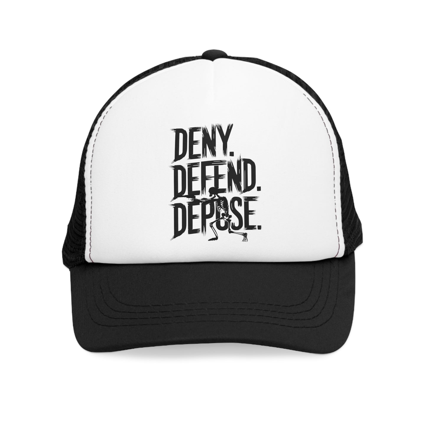 Deny Defend Depose Mesh Cap