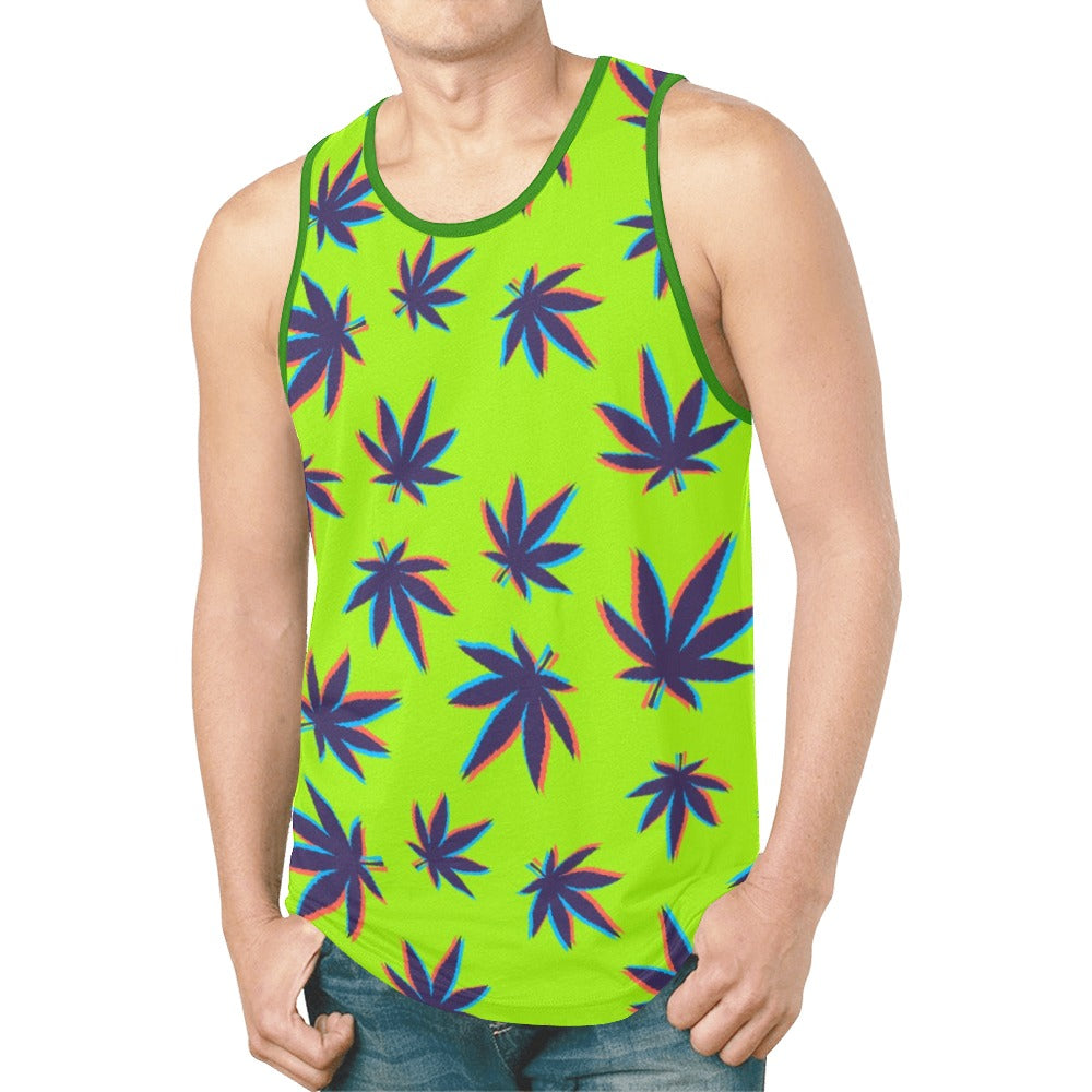 Weed Leaf 420 Men's All Over Print Tank