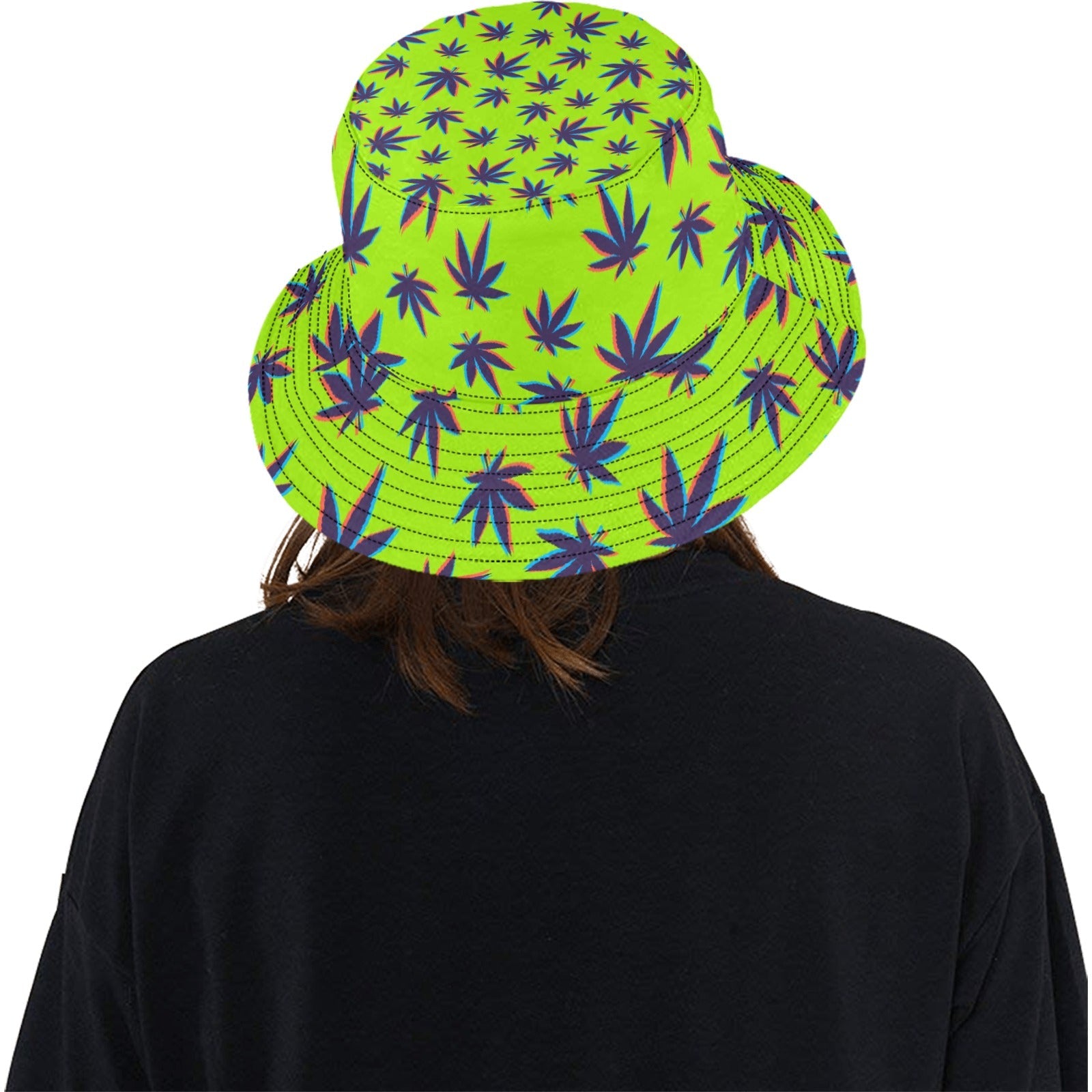 Weed Leaf 420 Unisex Summer Bucket Hat