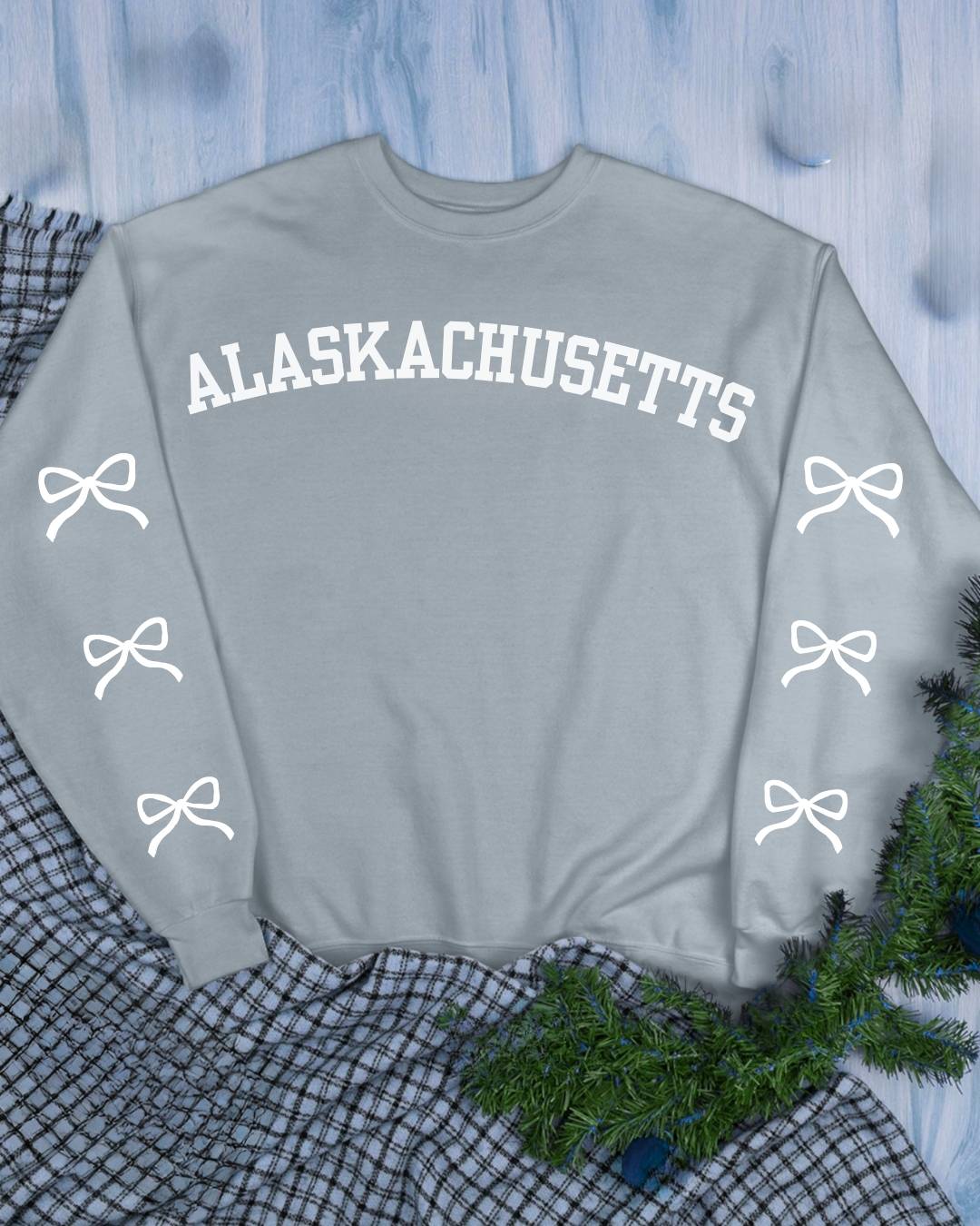 Alaskachusetts Crew Neck Sweater