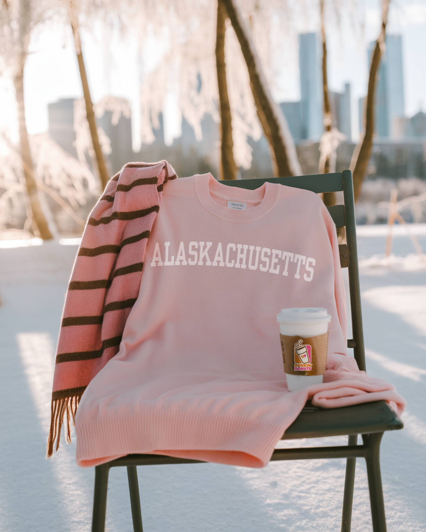 Alaskachusetts Crew Neck Sweater