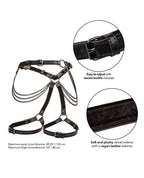 Multi Chain Kinky Thigh Harness