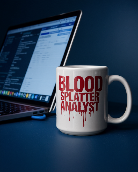 Blood Splatter Analyst Mug