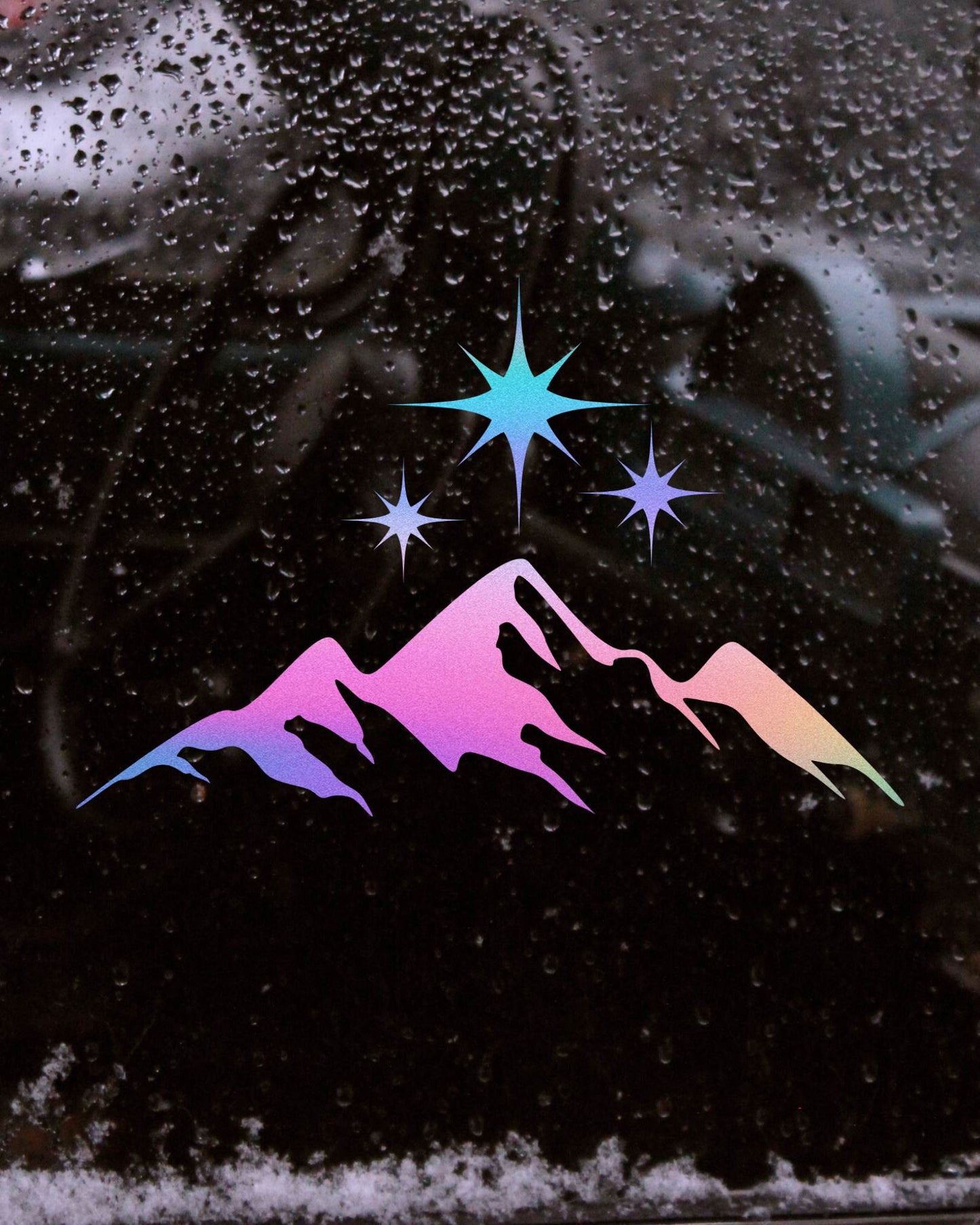 Mountain and Stars - Romantasy Decal