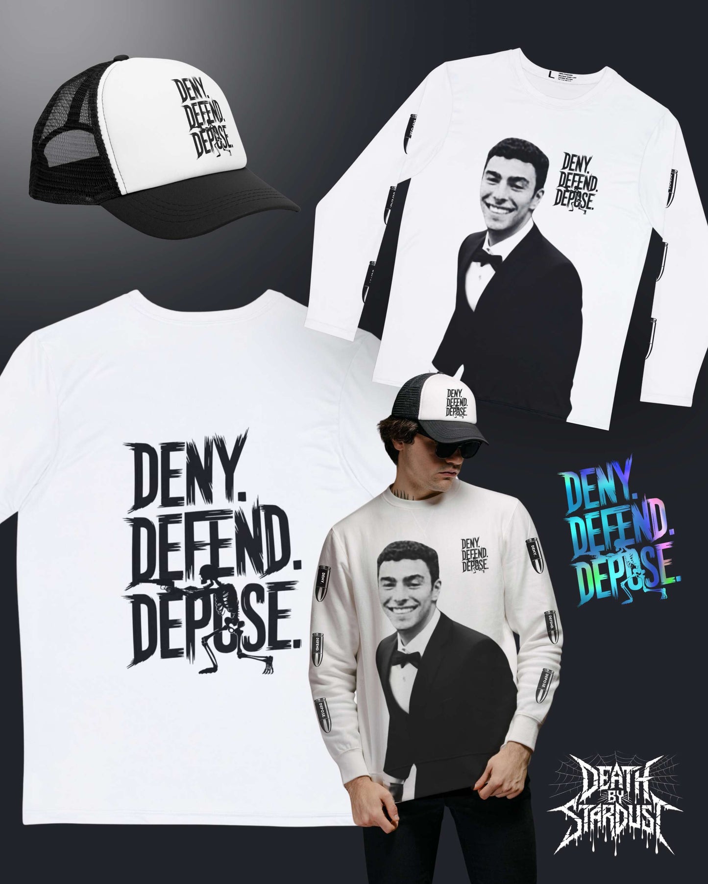 Deny Defend Depose Decal