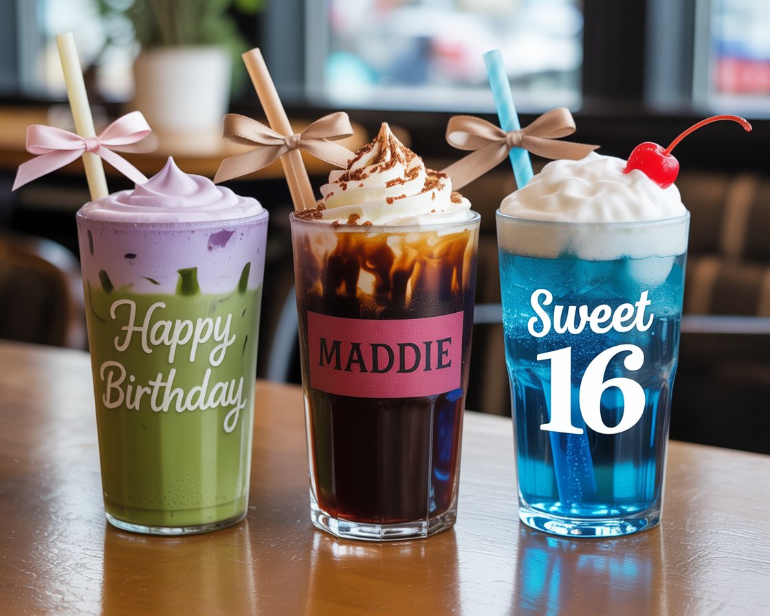 Custom Crafted Drinks + Personalized Glass Cups