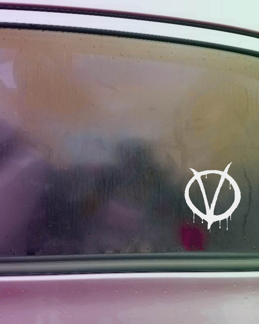 V for Vendetta - V Symbol Decal