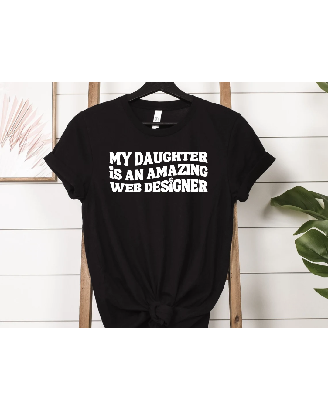 My Daughter is an Amazing Web Designer T-Shirt