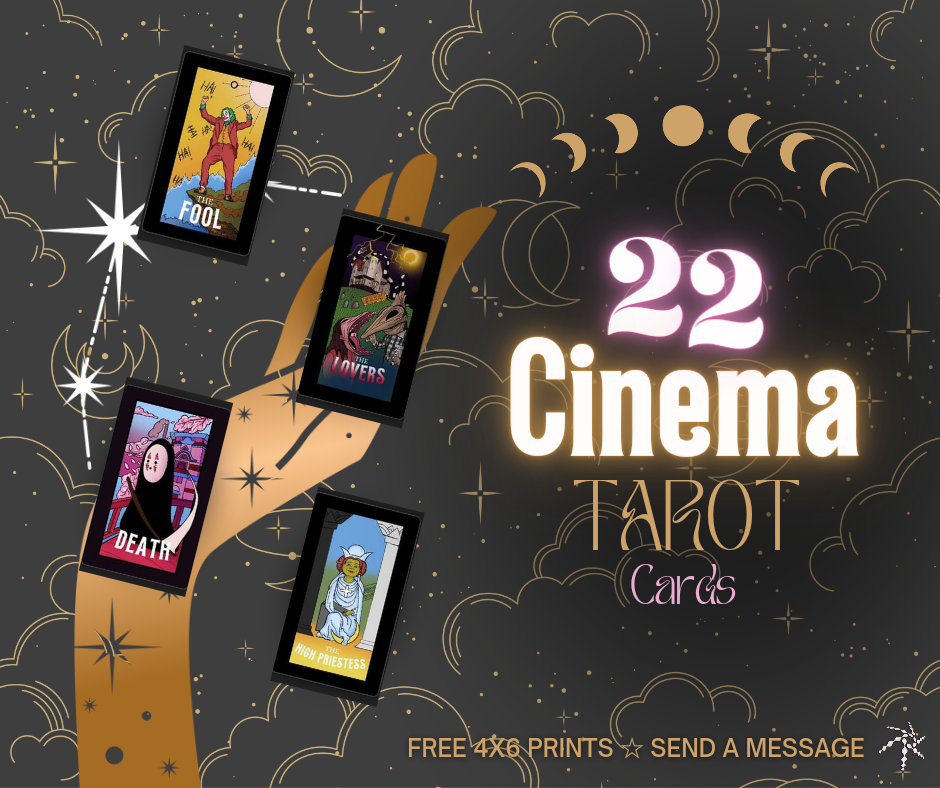 4X6 Prints of the Cinema Tarot Cards