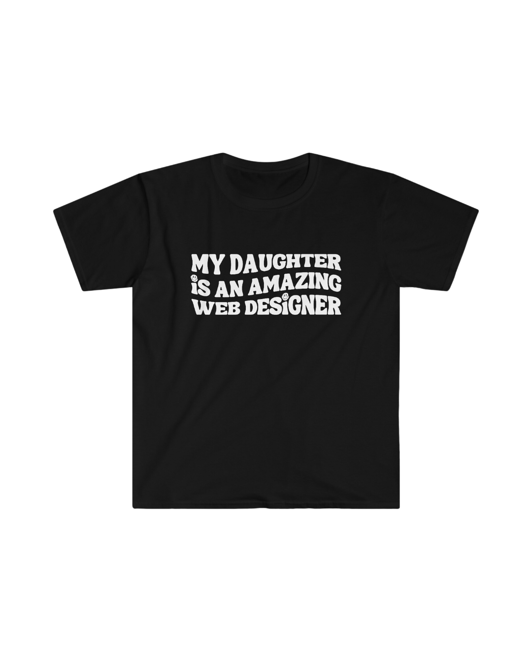 My Daughter is an Amazing Web Designer T-Shirt