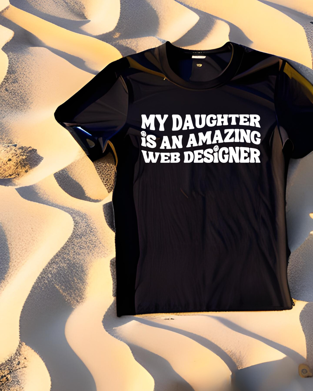 My Daughter is an Amazing Web Designer T-Shirt