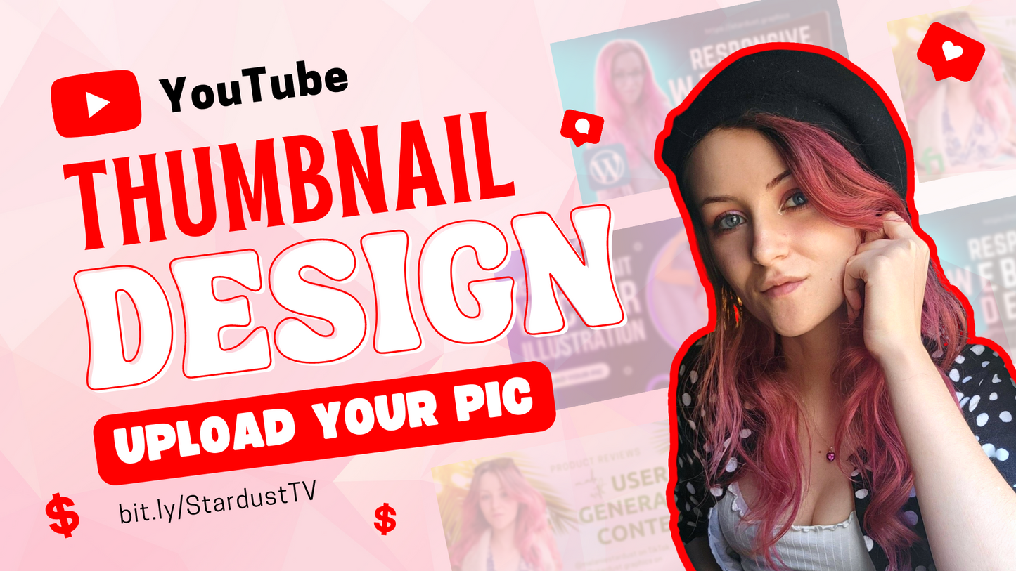 YouTube Thumbnail Template Design